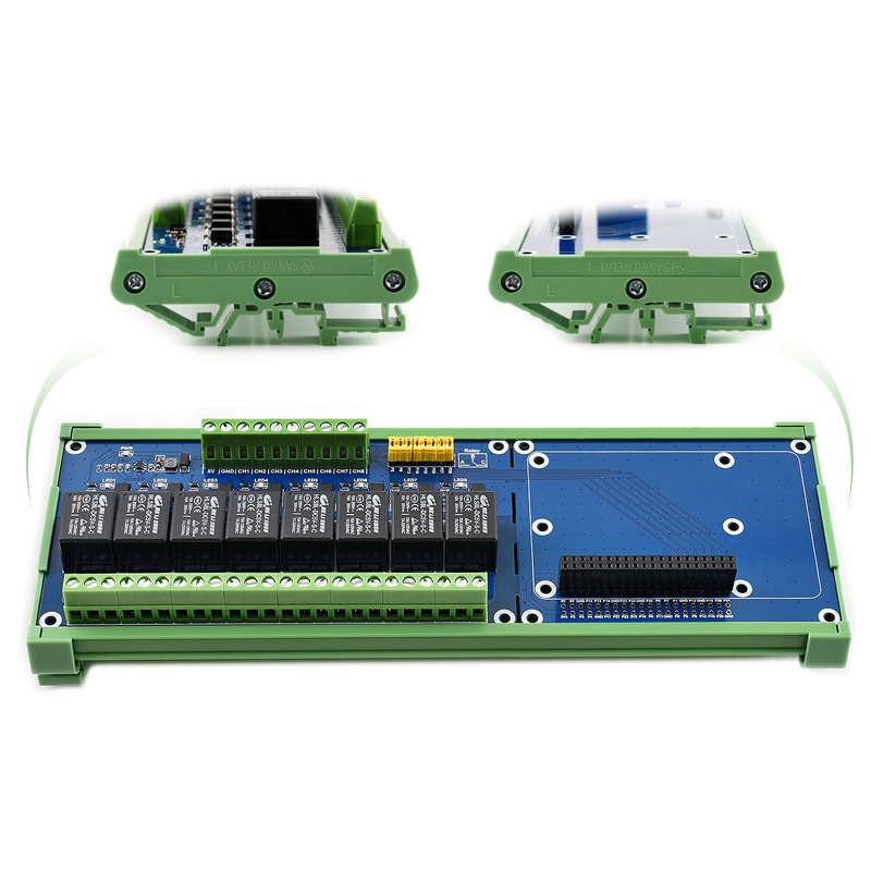 Relay Module 4 Channel - 라즈베리 파이 4 모델 B 3B