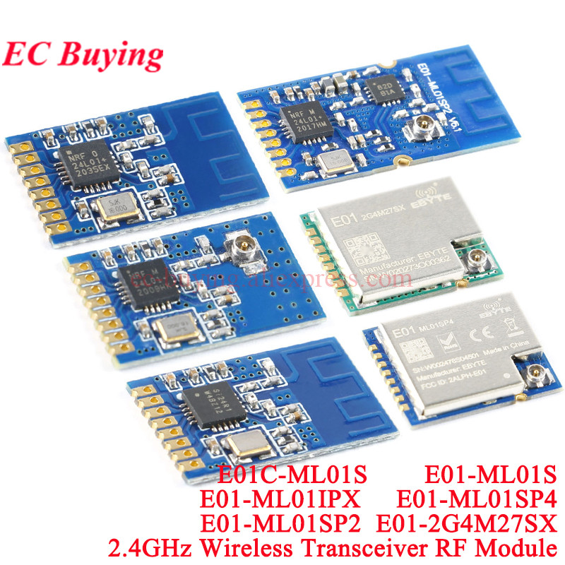 Nrf24L01 - 10Pcs/1pc E01-2G4M27SX ML01SP4 Wifi 무선 모듈