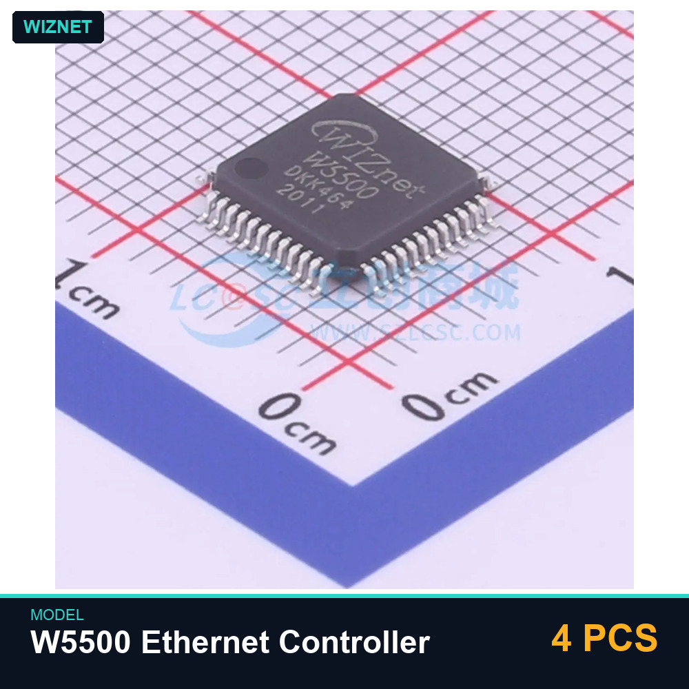 Ethernet W5500 - WIZNET W5500 이더넷 컨트롤러 4개 세트