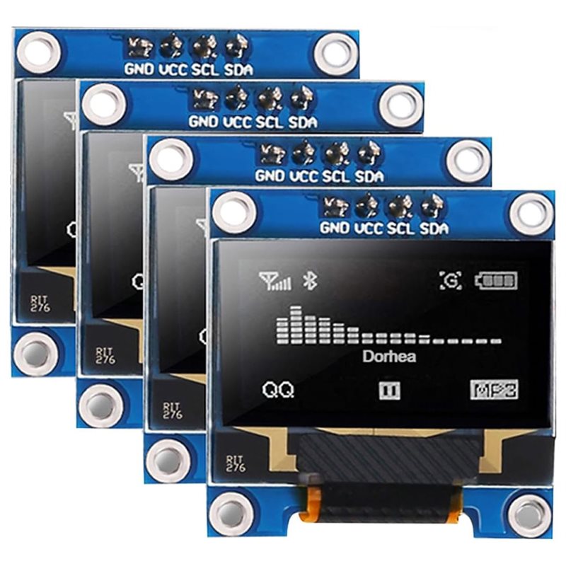 Ssd1306 - A37T-4Pcs 0.96 인치 OLED 디스플레이 모듈