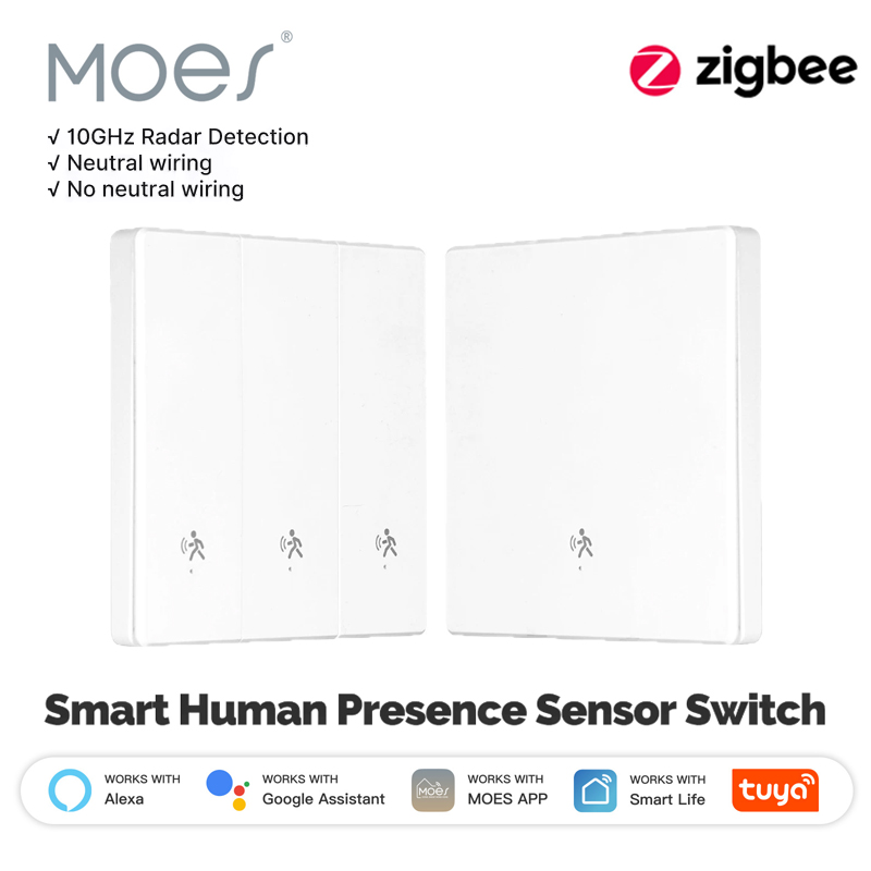 Pir Motion Sensor - MOES Tuya ZigBee 스마트 인간 존재