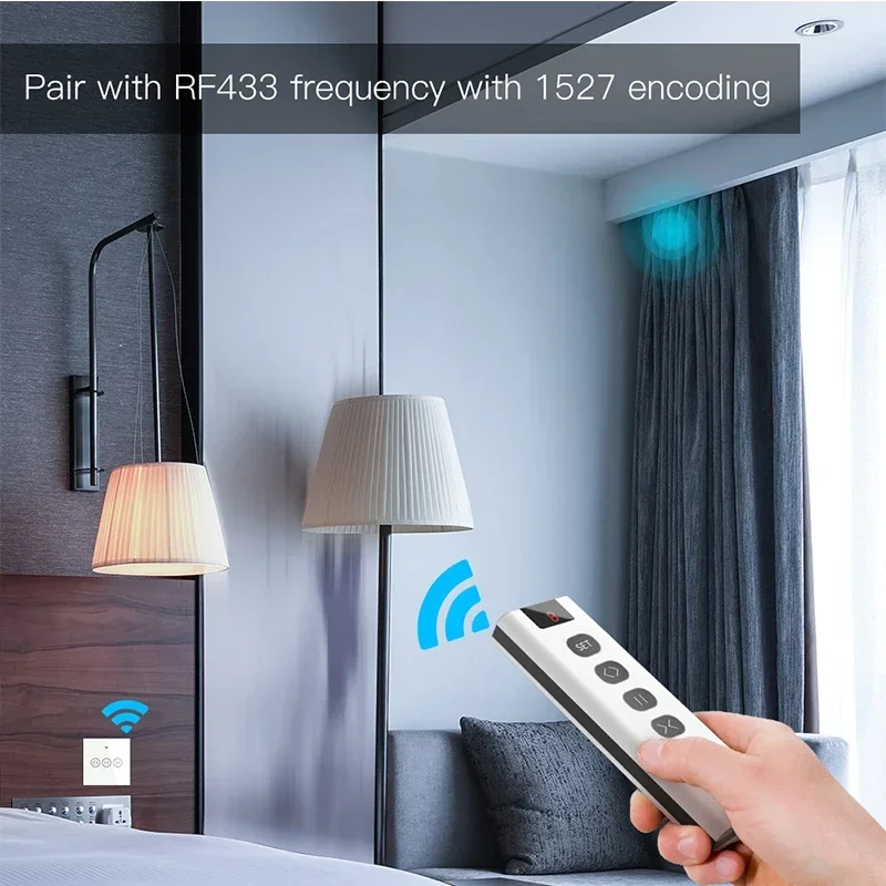 9/1 채널 RF433 와이파이 커튼 스위치 용 원격  - Ir Remote Module 리뷰 및 가격