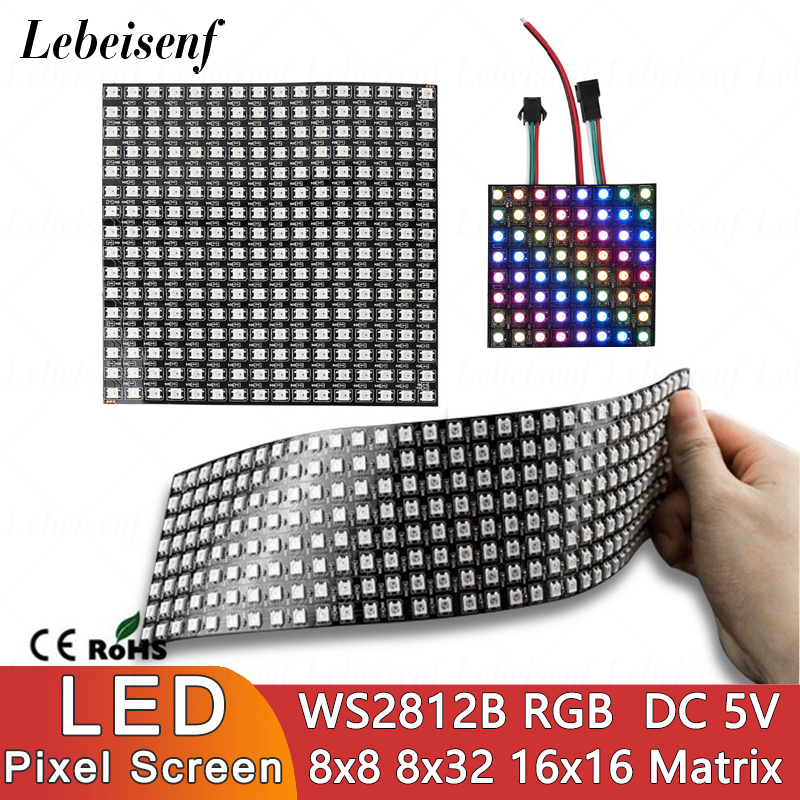 LED 디지털 픽셀 스크린 WS2812B SMD 505 - Ws2812B 리뷰 및 가격