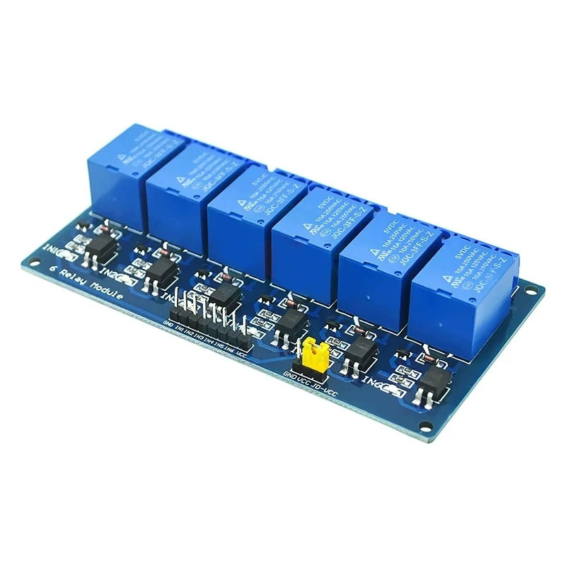 5V 1 2 4 6 8 채널 릴레이 모듈(광커플러 포함 - Relay Module 4 Channel 리뷰 및 가격
