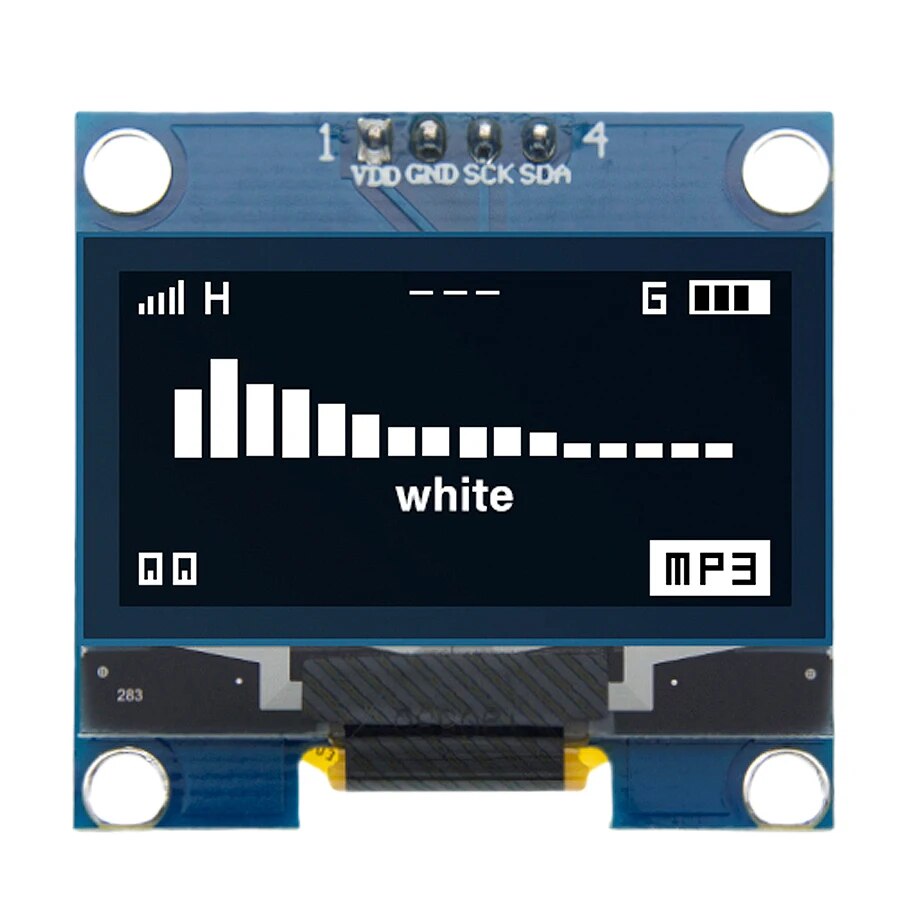 텐스타 로봇 OLED 디스플레이 모듈, 화이트 블루 컬 - Oled Display 0.96 리뷰 및 가격