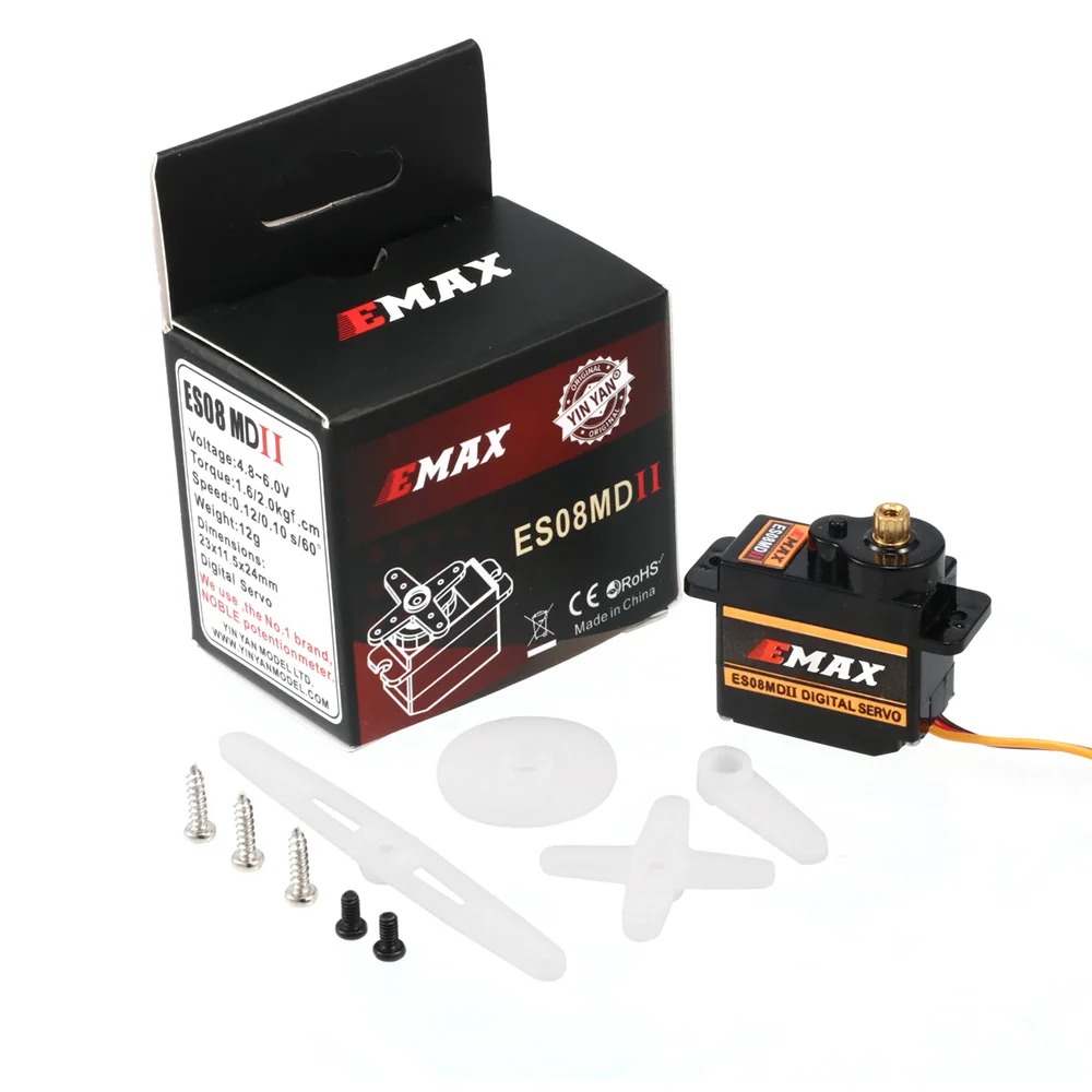 EMAX ES08MDII ES08MD II 메탈 기어  - Servo Sg90 리뷰 및 가격