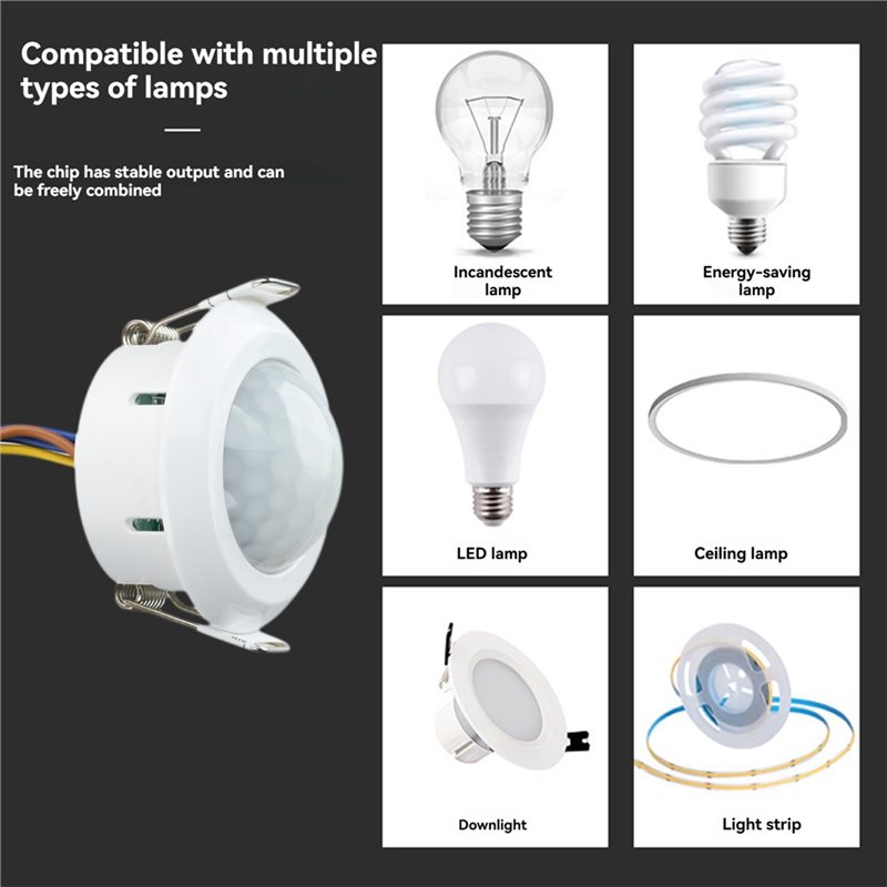 ABZL AC85-265V PIR 동작 감지 센서 스위 - Pir Motion Sensor 리뷰 및 가격