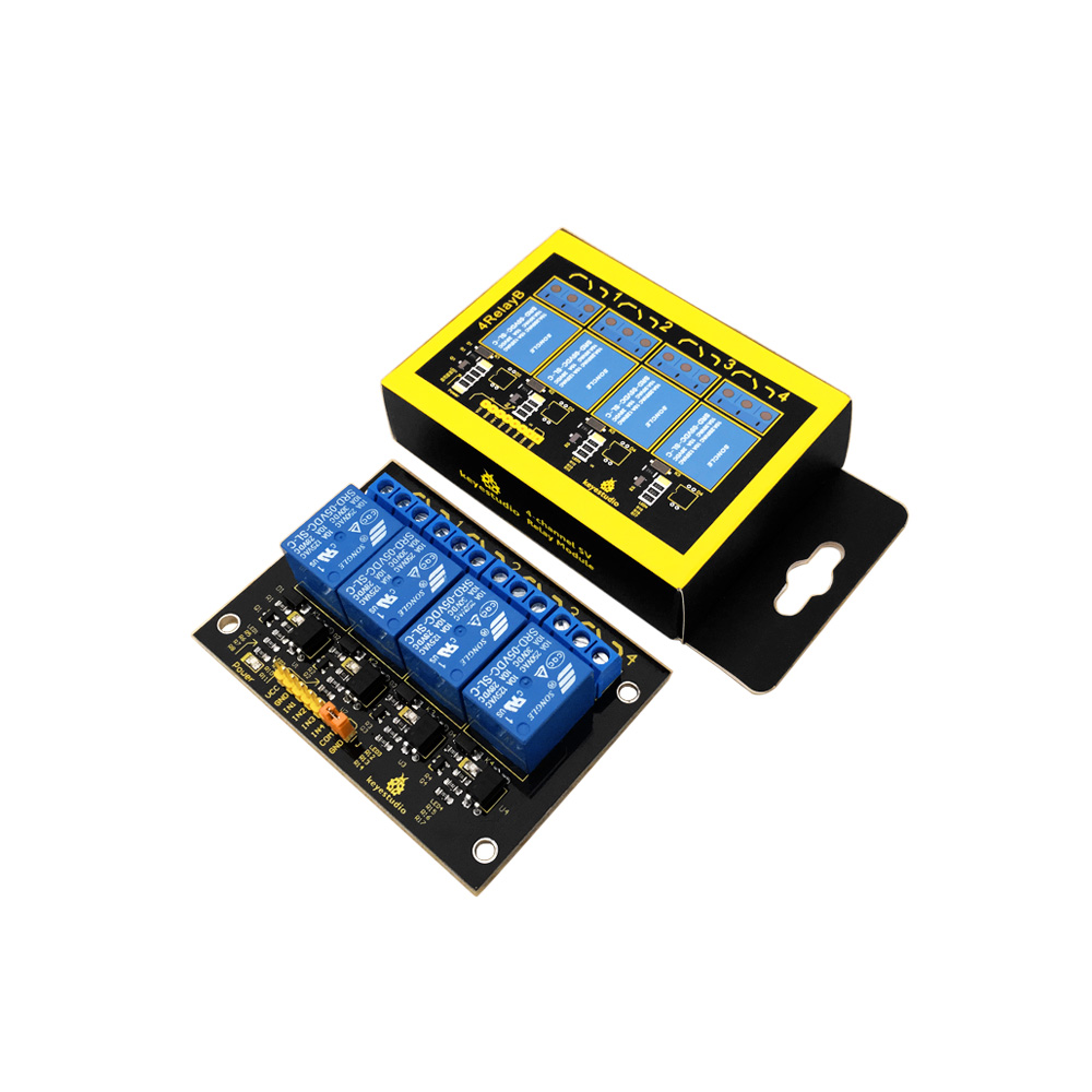 Keyestudio 1 2 4 8 5V 12V 옵토 커 - Relay Module 4 Channel 리뷰 및 가격