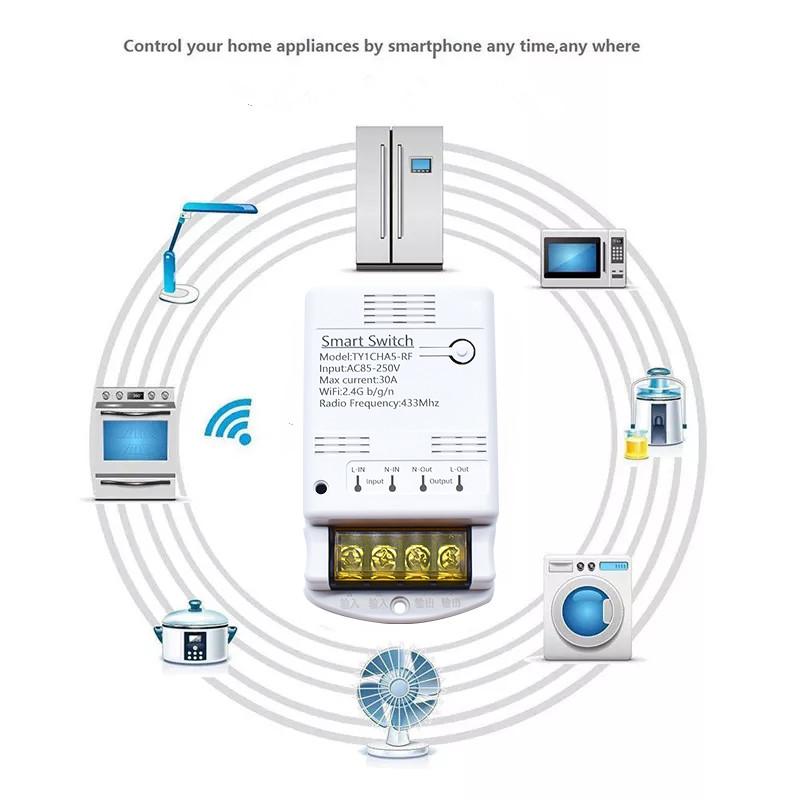 Wifi 30A 6600W 4000W Tuya 스마트  - Ir Remote Module 리뷰 및 가격