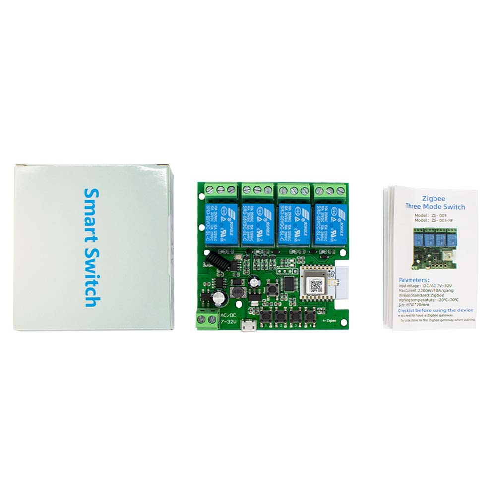 4채널 지그비 3.0 스마트 홈 릴레이 DC 12V 2 - Relay Module 4 Channel 리뷰 및 가격