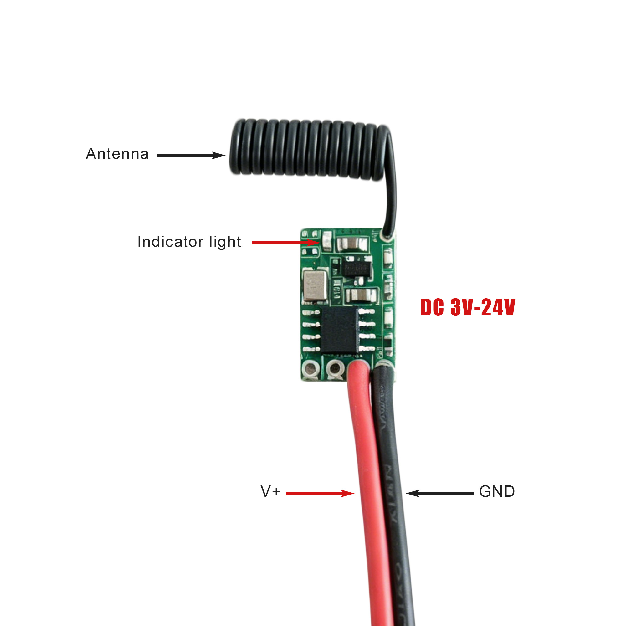 433.92MHz 3-24V 전원 켜기 트리거 RF 송 - Ir Remote Module 리뷰 및 가격