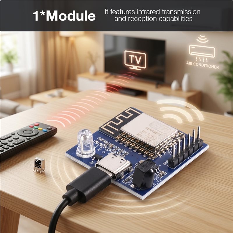 SQPP--IR Wi-Fi 스마트 홈 IoT 적외선 송 - Ir Remote Module 리뷰 및 가격