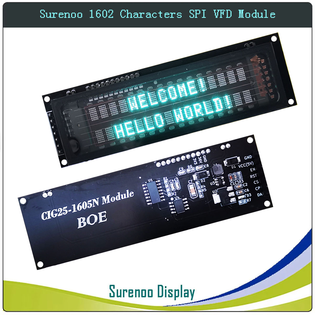 Surenoo 7P 직렬 SPI 1602 162 16X - Oled Display 0.96 리뷰 및 가격